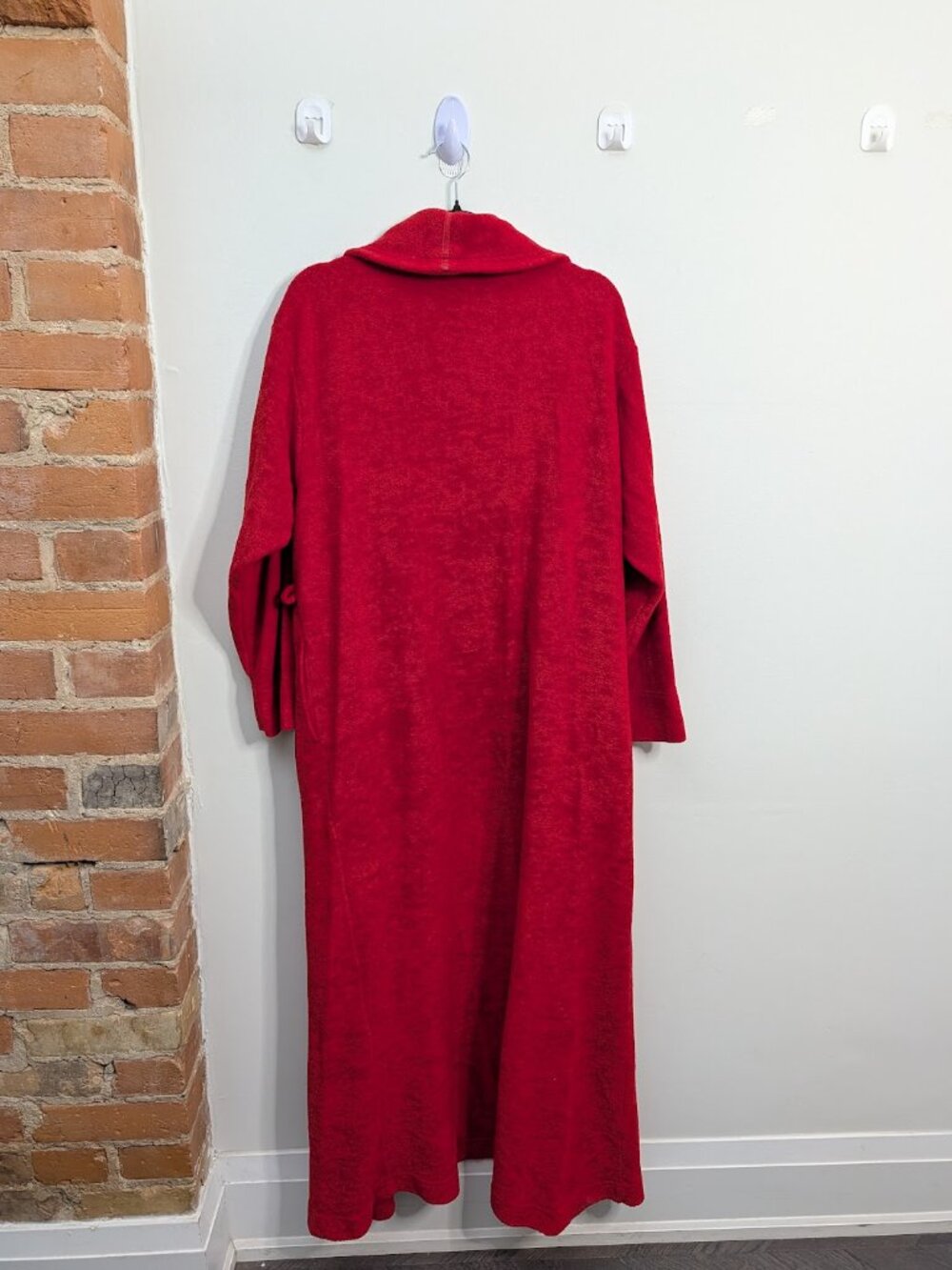 Victoria's Secret Red Full-Length Robe M/L - Picture 3 of 5